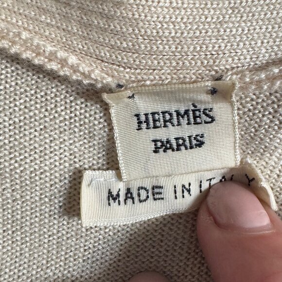 Hermes pink cashmere vest, S - Picture 5 of 5